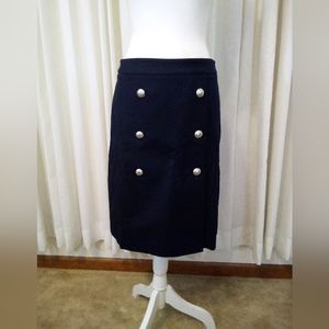 Talbot's women's navy blue casual skirt size 2